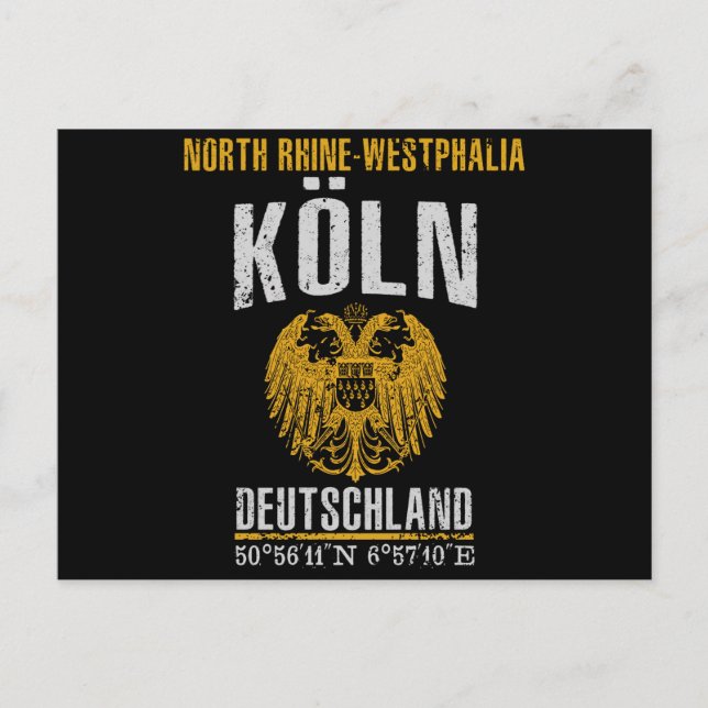 Carte Postale Köln (Devant)