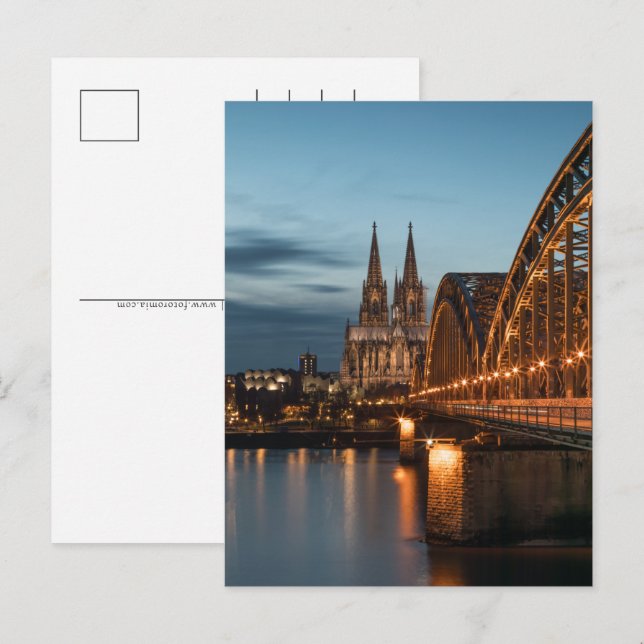 Carte postale Köln Allemagne (Devant / Derrière)