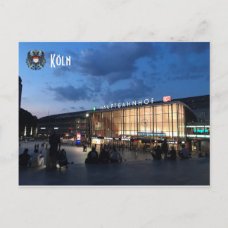 Carte Postale Koln Hauptbahnhof