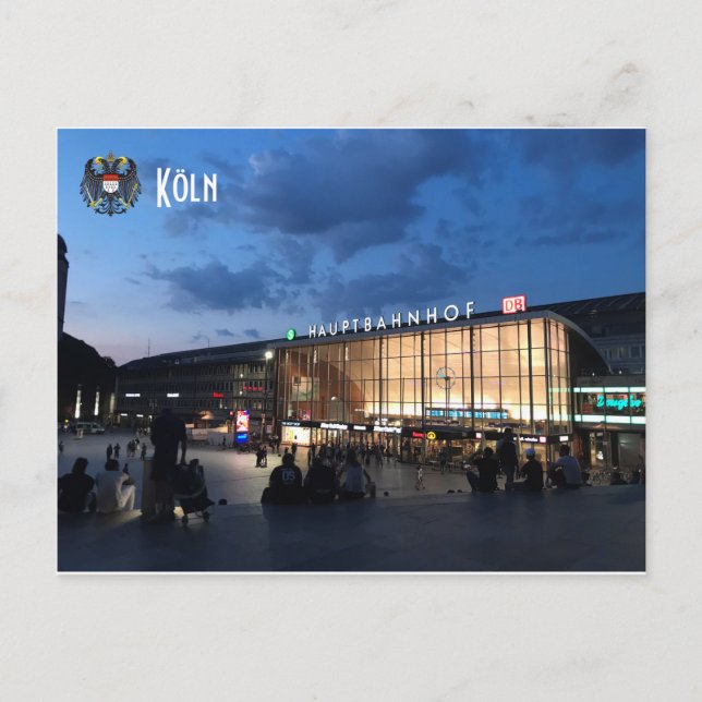Carte Postale Koln Hauptbahnhof (Devant)