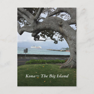 Carte Postale Kona Hawaï "La Grande Île"