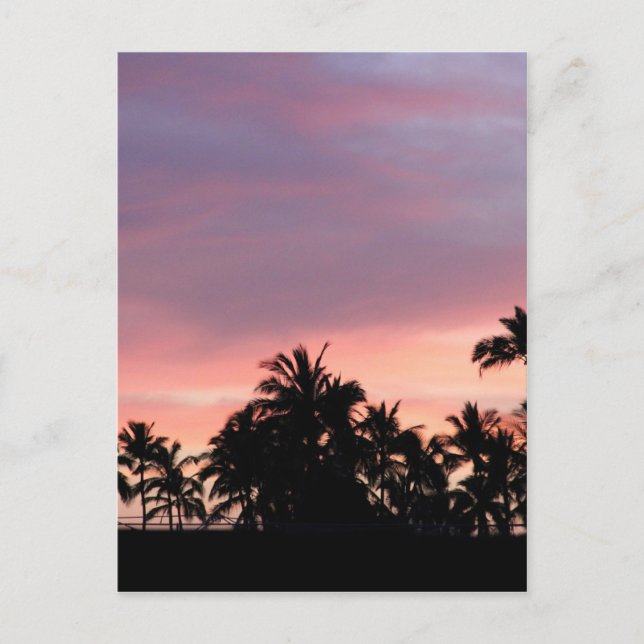 Carte Postale Kona Sunset (Devant)