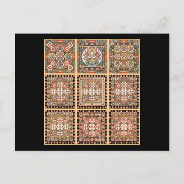 Carte Postale Kongokai Mandala (Devant)