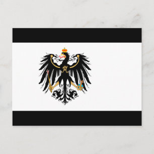 Carte Postale Königreich Preussen Nationalfahne