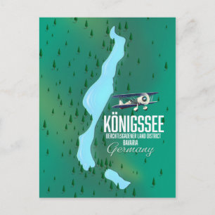 Carte Postale Königssee Berchtesgadener Allemagne