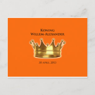 Carte Postale Koning Willem-Alexander