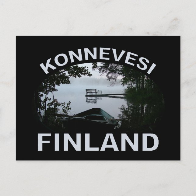 Carte postale Konnevesi (Devant)