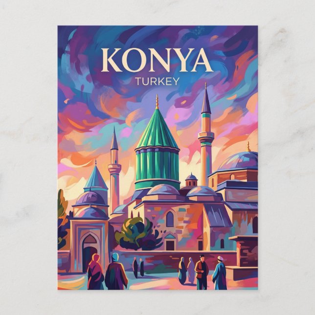 Carte Postale Konya Turquie (Devant)