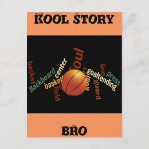Carte Postale Kool Story Bro Basketball Sport Fanates