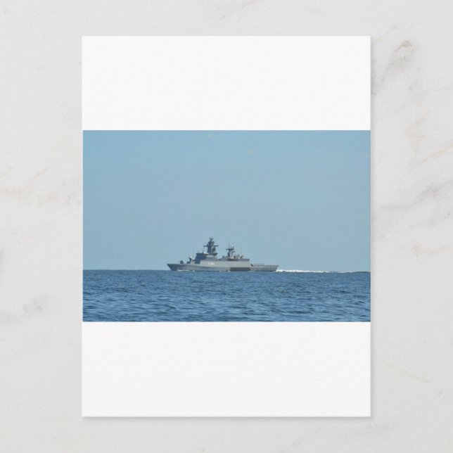 Carte Postale Korvette Braunschweig (Devant)