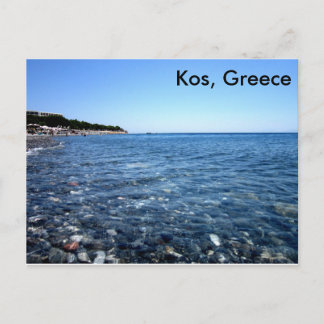 Carte postale Kos, Grèce Beach Scene