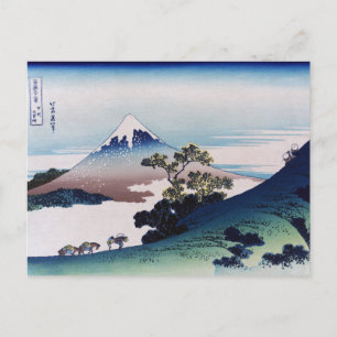 Carte Postale Koshu inume-toge, Hokusai