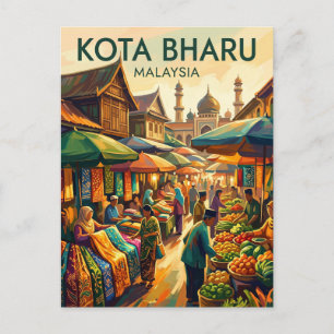 Carte Postale Kota Bharu Malaisie