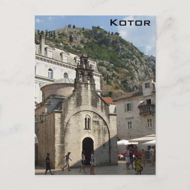 Carte Postale Kotor (Devant)