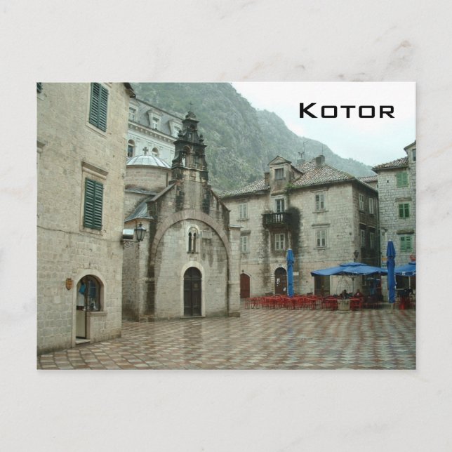 Carte Postale Kotor (Devant)