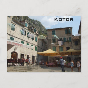 Carte Postale Kotor