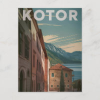 Kotor Monténégro vintage