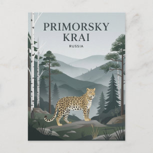 Carte Postale Kraï du Primorié Russie