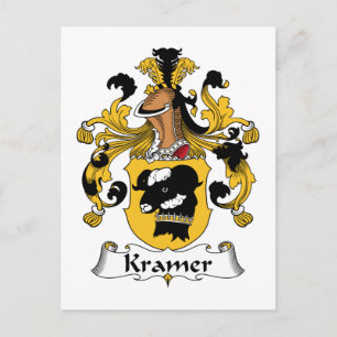 Carte Postale Kramer Family Crest