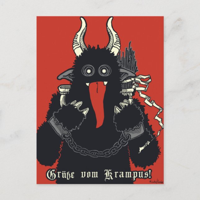 Carte Postale Krampus 2010 (Devant)