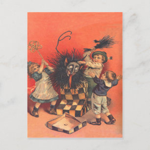 Carte Postale Krampus Jack-In-A-Box