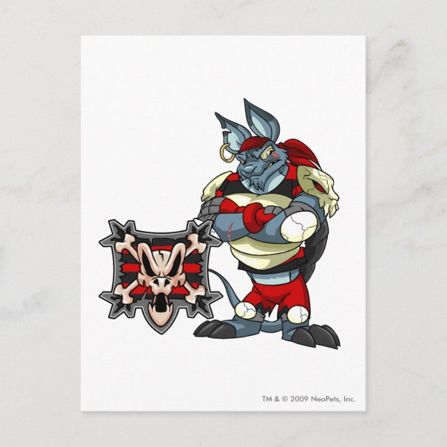 Carte Postale Krawk Island Team Captain 1 (Devant)