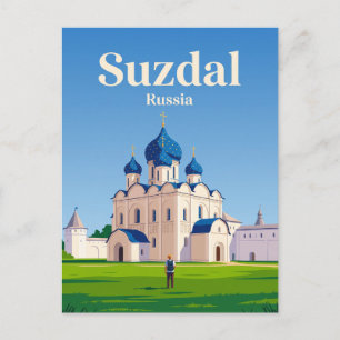 Carte Postale Kremlin de Souzdal Russie