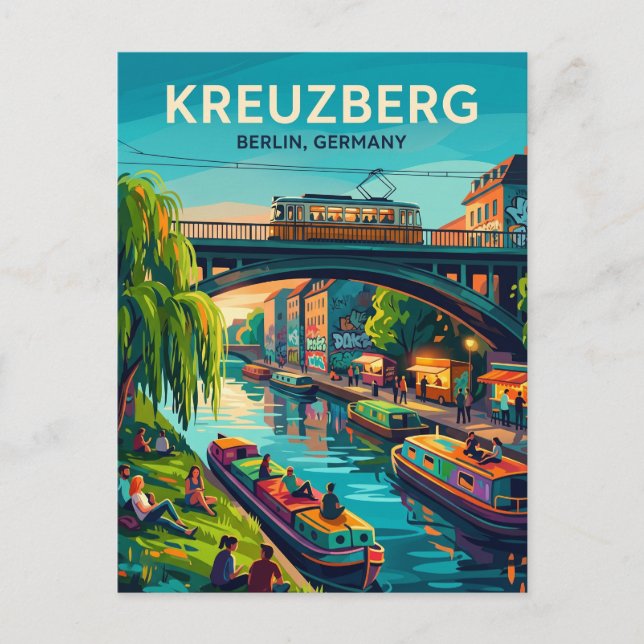 Carte Postale Kreuzberg Allemagne (Devant)