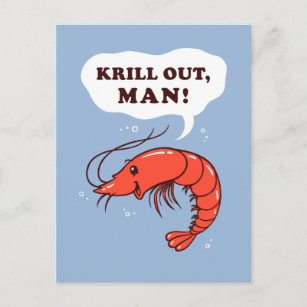 Carte Postale Krill équipent