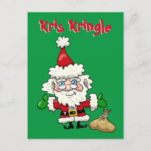Carte Postale Kris Kringle