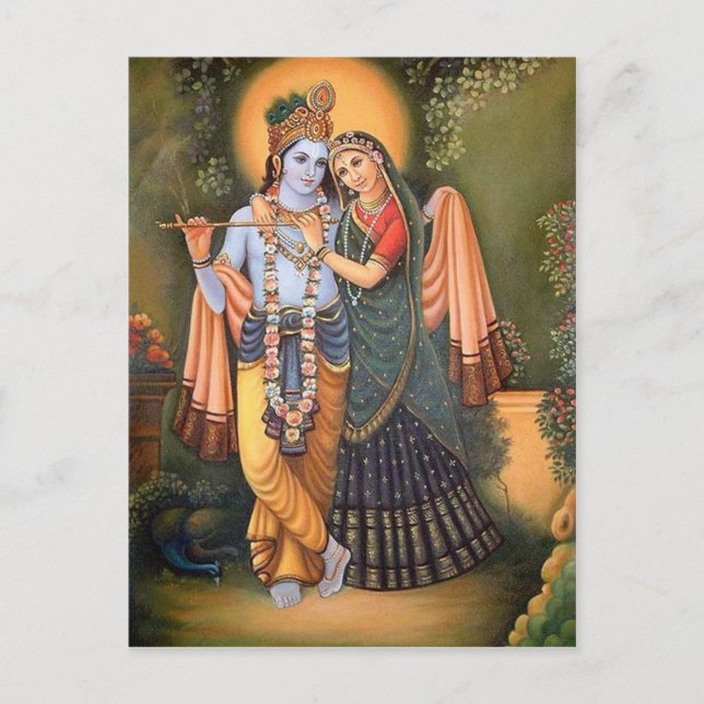 Carte Postale krishna (Devant)