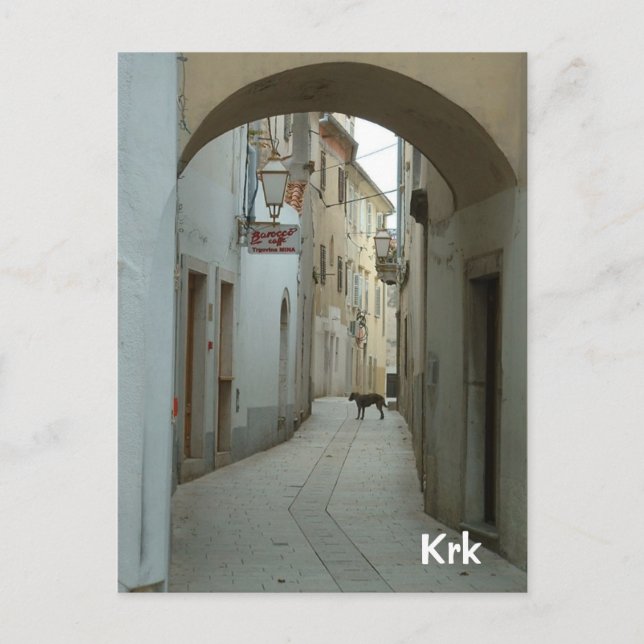 Carte Postale Krk (Devant)