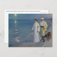 Kroyer - L'artiste et sa femme sur la plage