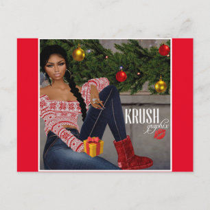 Carte Postale Krush Graphix par Ahsek Novel Postcard 12