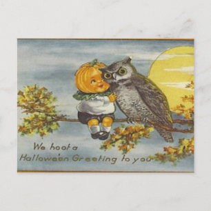 Carte postale KRW Vintage Halloween