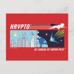 Carte Postale Krypto Outer-Space à Metropolis