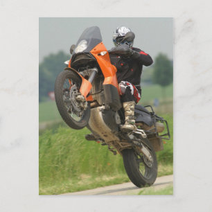 Carte Postale KTM Wheelie