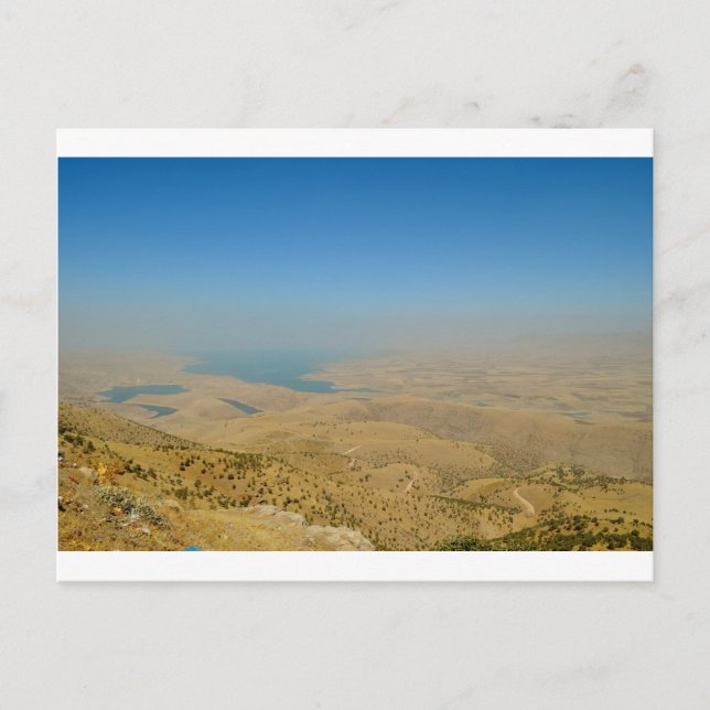 Carte Postale Kurdistan, lac Dukan (Devant)