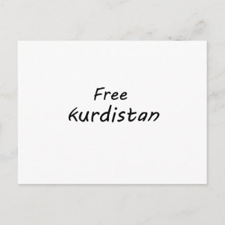 Carte Postale Kurdistan libre