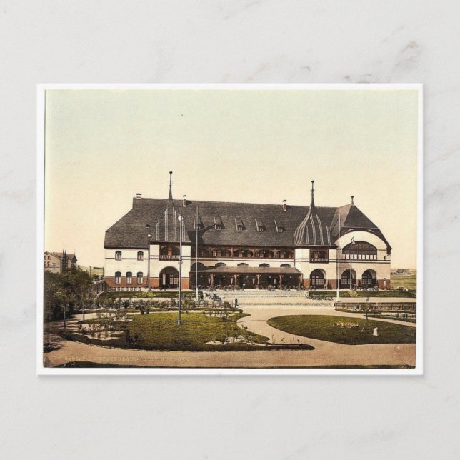 Carte Postale Kurhaus, Westerland, Sylt, Schleswig-Holstein, (Devant)