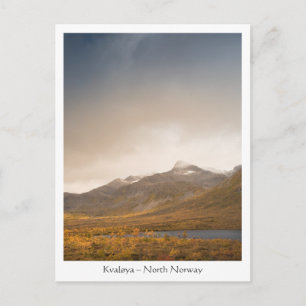 Carte Postale Kvaløya Norvège du Nord
