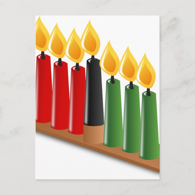 Carte Postale kwanzaa africain (Devant)