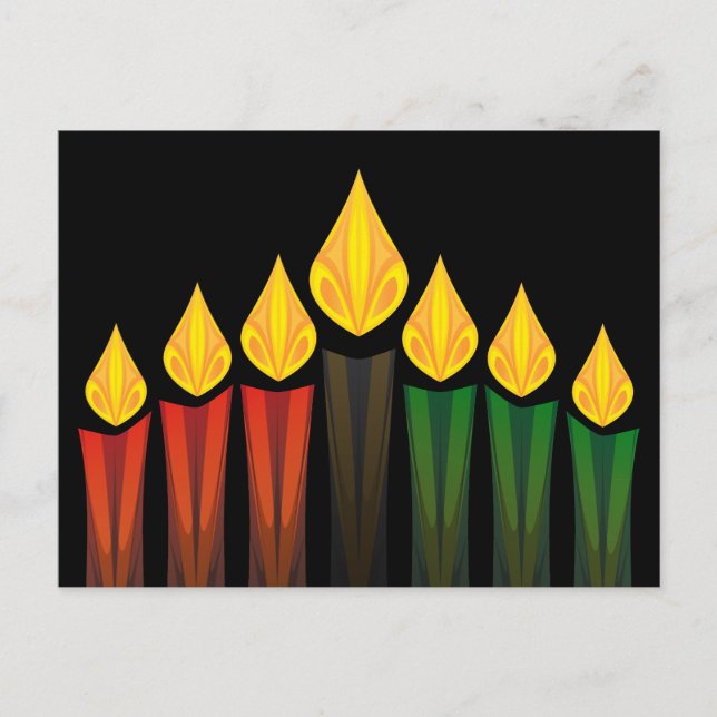 Carte Postale kwanzaa cand (Devant)