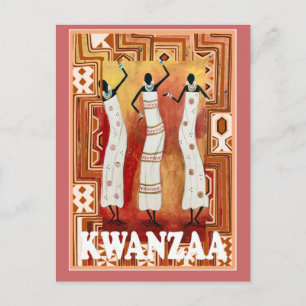 Carte Postale Kwanzaa - Danseuses