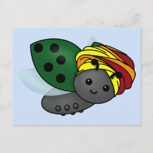 Carte postale Kwanzaa Ladybug