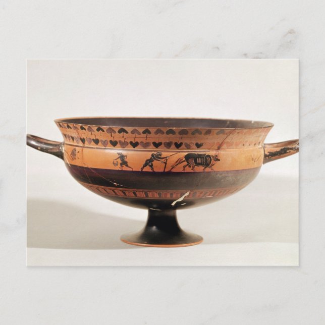 Carte Postale kylix noir (Devant)