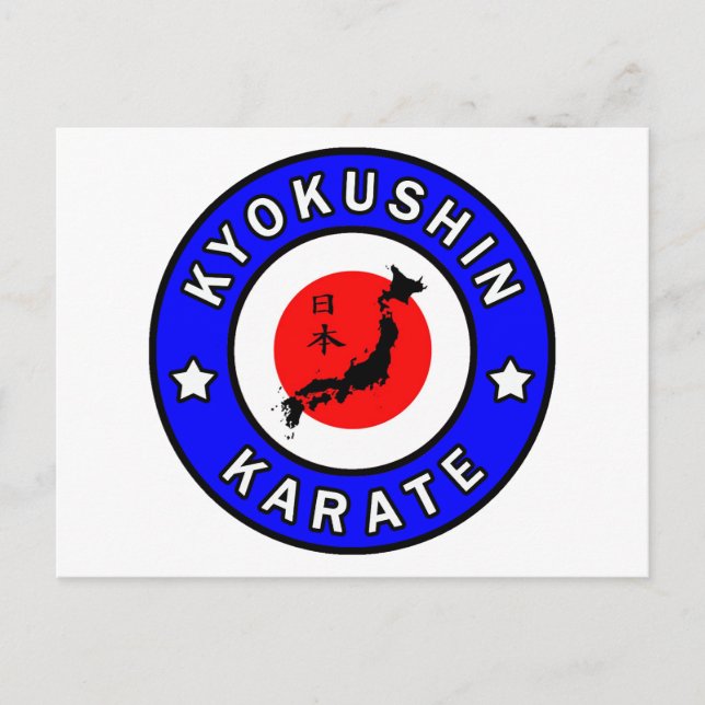 Carte Postale Kyokushin Karate (Devant)