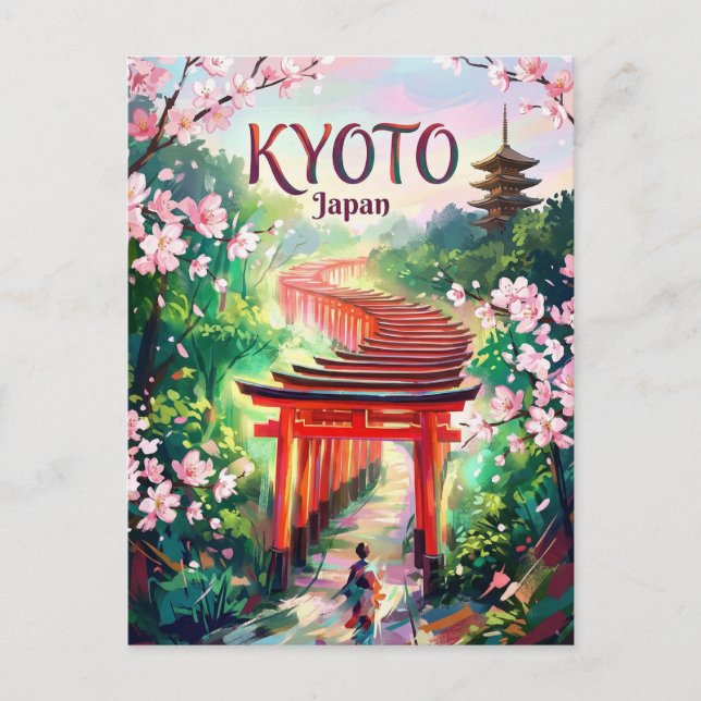 Carte Postale Kyoto Japon (Devant)