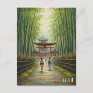 Carte Postale Kyoto Japon