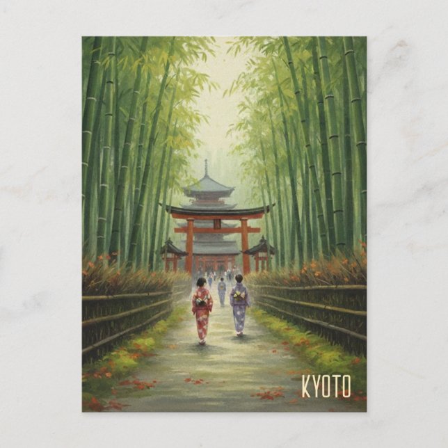 Carte Postale Kyoto Japon (Devant)